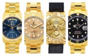 Best Men’s Yellow Gold Rolex Watches